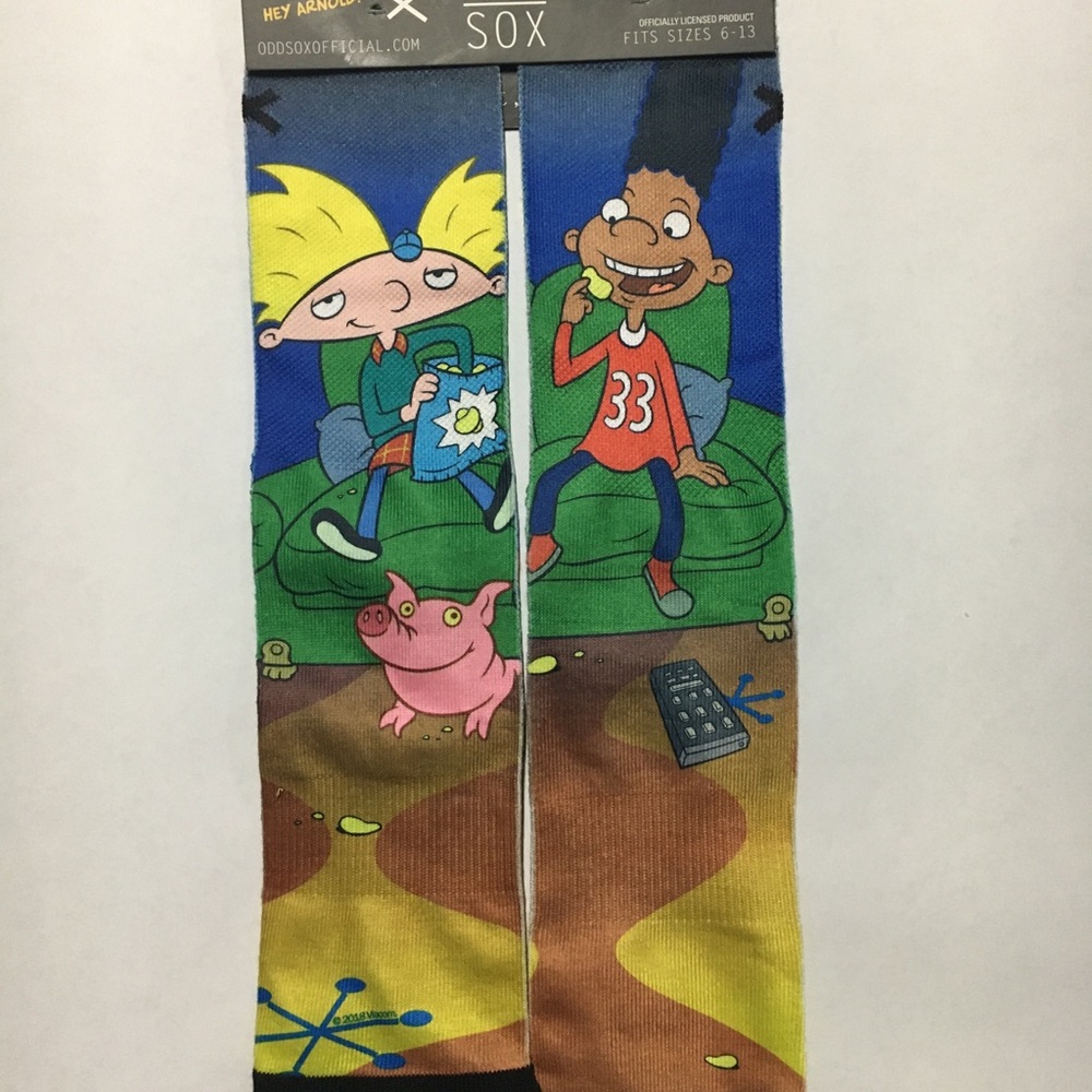 ODD SOX HEY ARNOLD! SOCKS